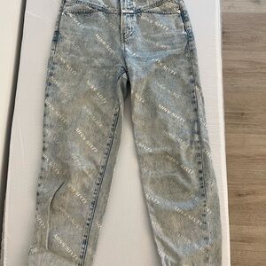 Miss Sixty Light Blue Women's Straight Leg Jeans